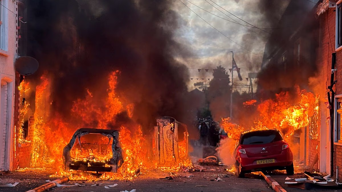 Belfast's fiery night of fury as Sudanese man, 30, charged with attack