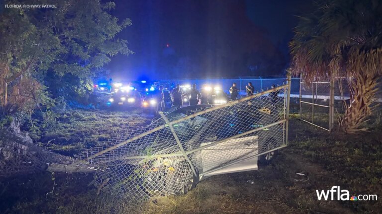 Bradenton Resident Engages Police in Multi-County Pursuit Ending in Fence Collision: Florida Highway Patrol