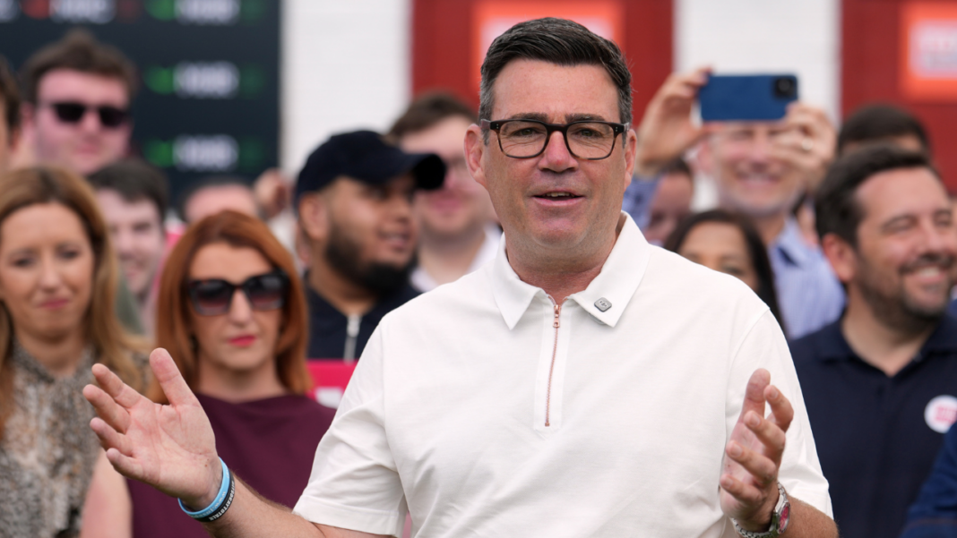 British Prime Minister Keir Starmer faces potential leadership challenge from newly-elected Andy Burnham