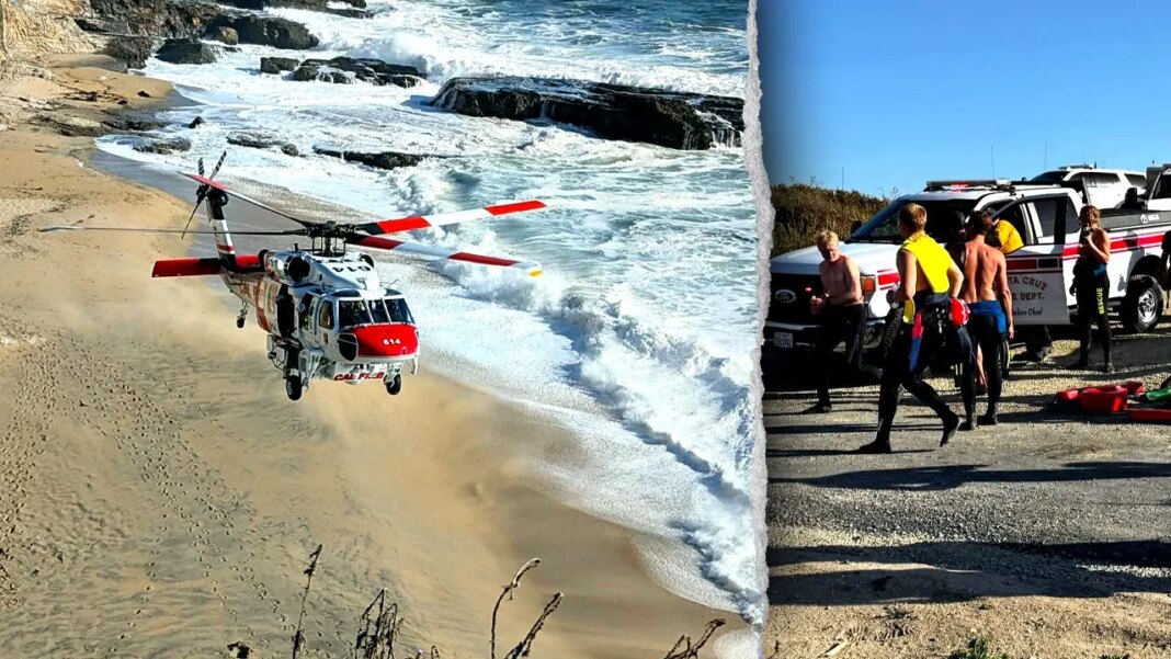 California co-eds killed after being swept out to sea by dangerous waves while sleeping