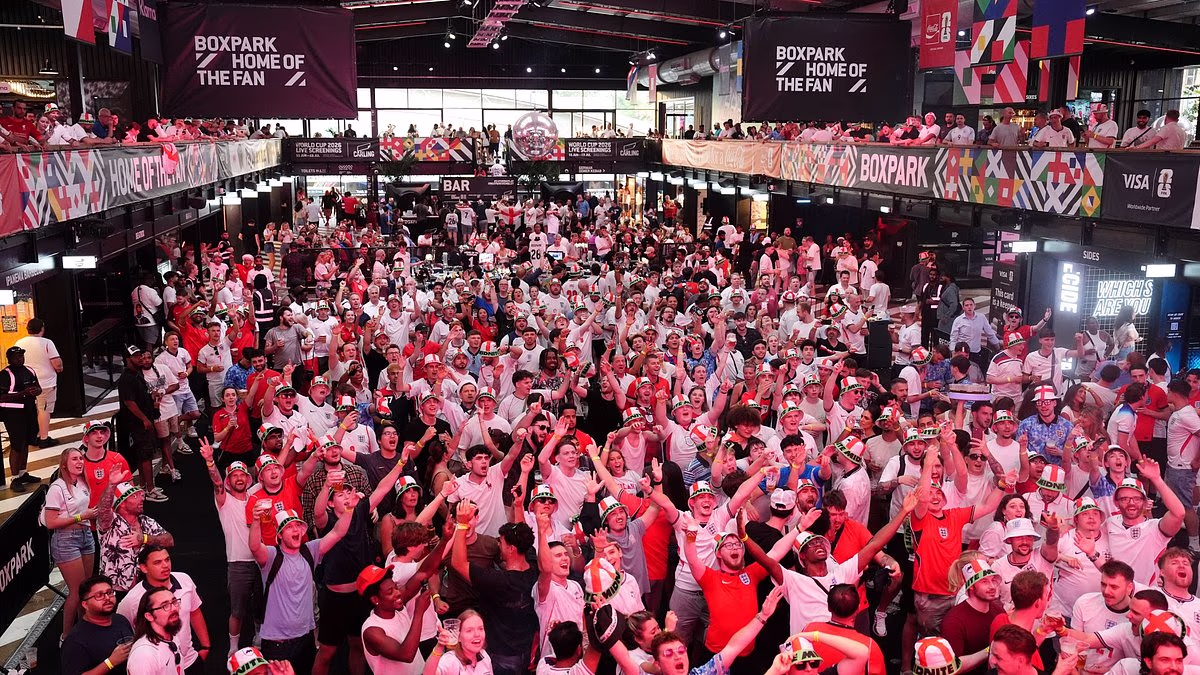 Card payments go down leaving England fans thirsty as they support the Three Lions from pubs at home