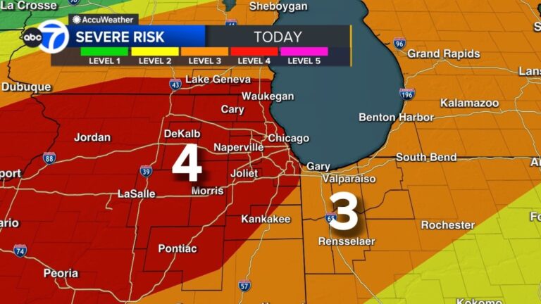 Brace for Impact: Severe Thunderstorms and Tornado Threat Loom Over Chicago Thursday Following Power Outages