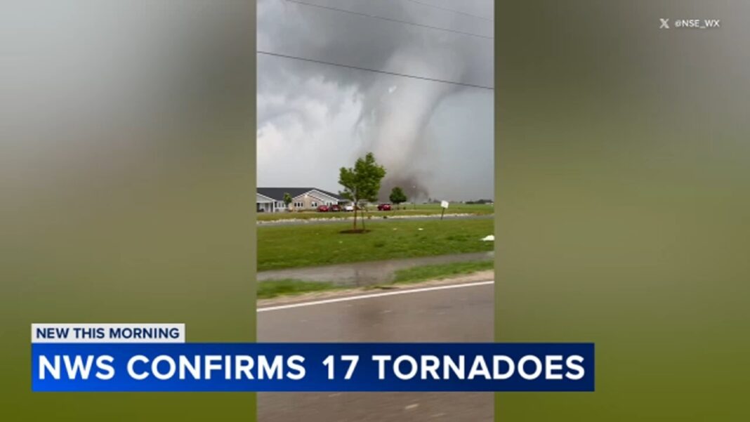 Chicago weather: NWS confirms up to 17 tornadoes hit Illinois, Indiana last Thursday