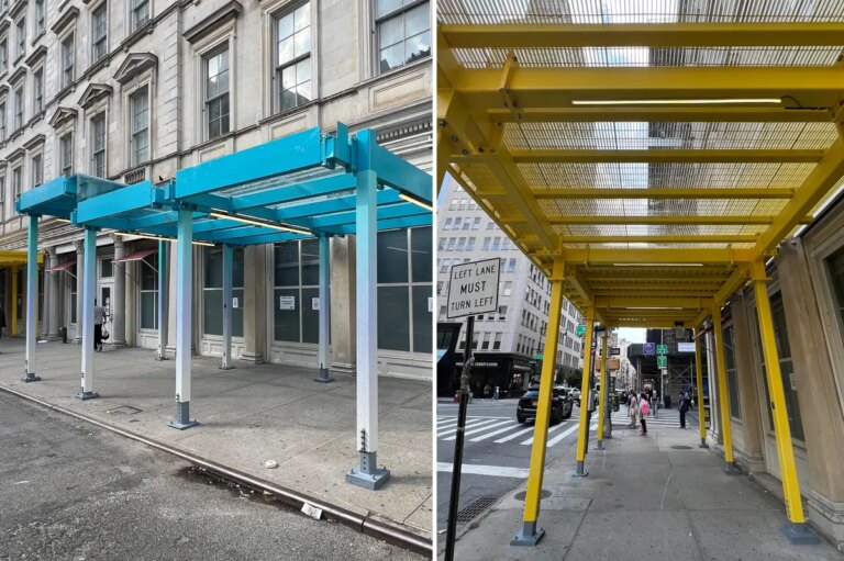 City Unveils Innovative Models for Future Sidewalk Sheds