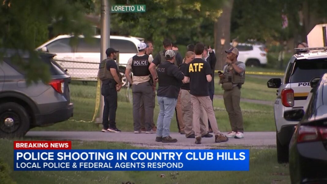 Country Club Hills shooting today: Police-involved shooting prompts massive response on Loretto Lane near 189th Street