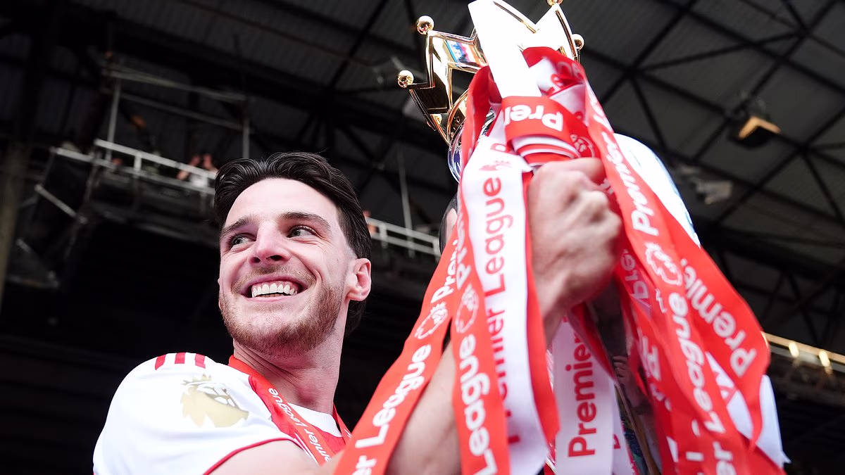Declan Rice named England's World Cup vice-captain by Thomas Tuchel after stellar season with Arsenal