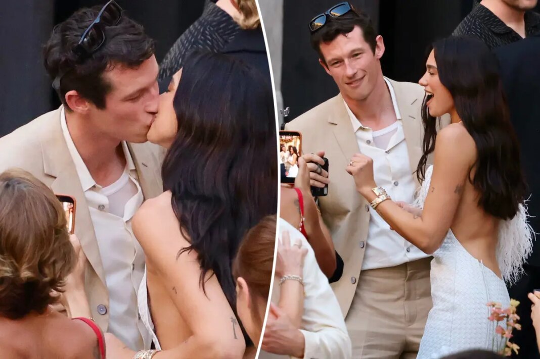Dua Lipa and Callum Turner get married -- again -- in Italy