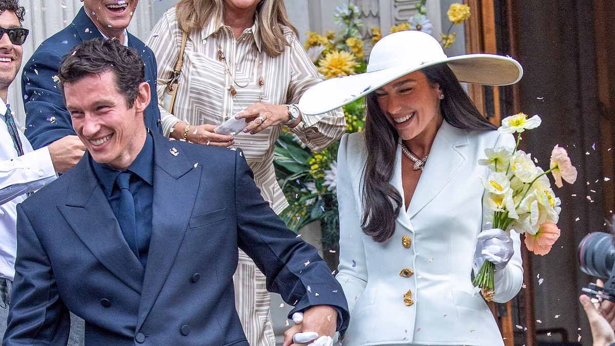 Dua Lipa's husband Callum Turner 'broke down in tears during wedding'