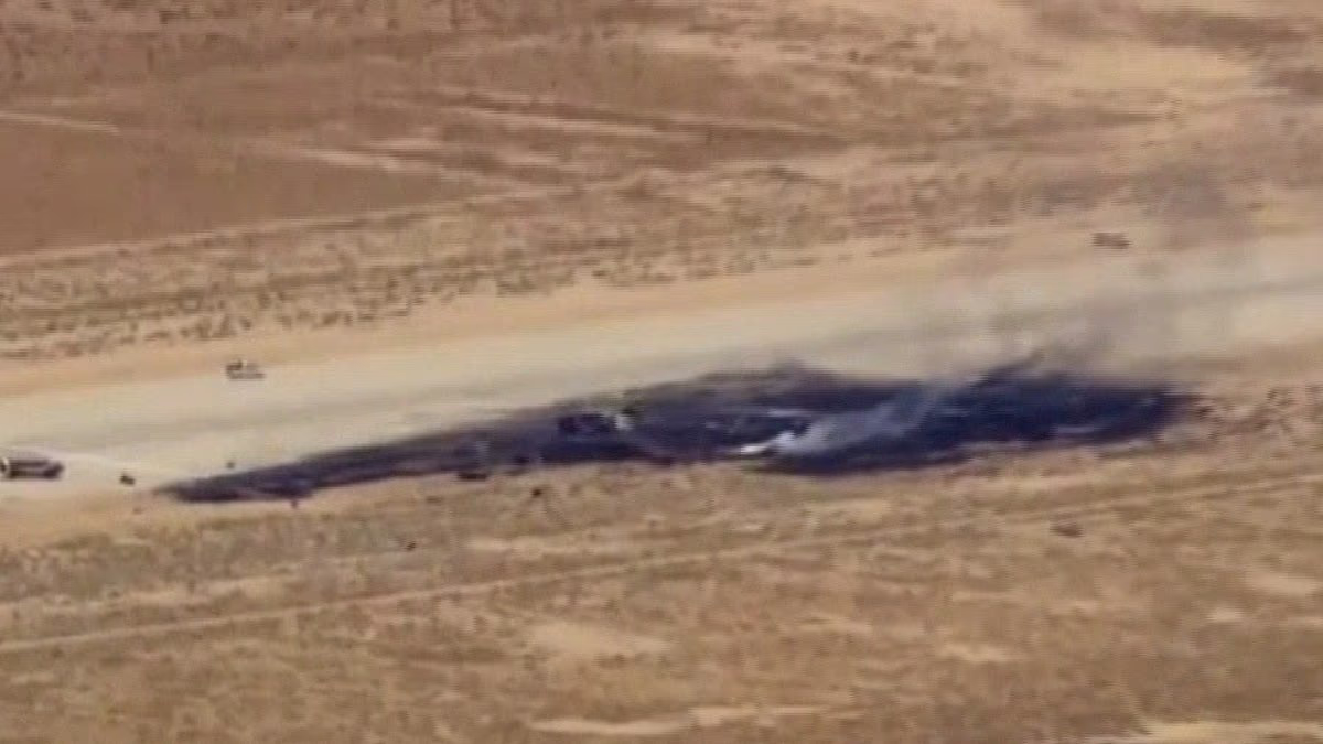 Eight feared dead in horror B-52 bomber crash