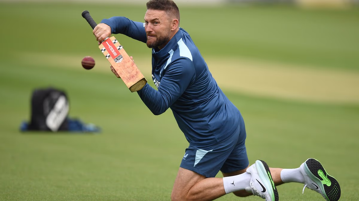 England coach Brendon McCullum outlines plan to take the heat off his under-fire players - as Hampshire quick is surprise selection in first Test squad