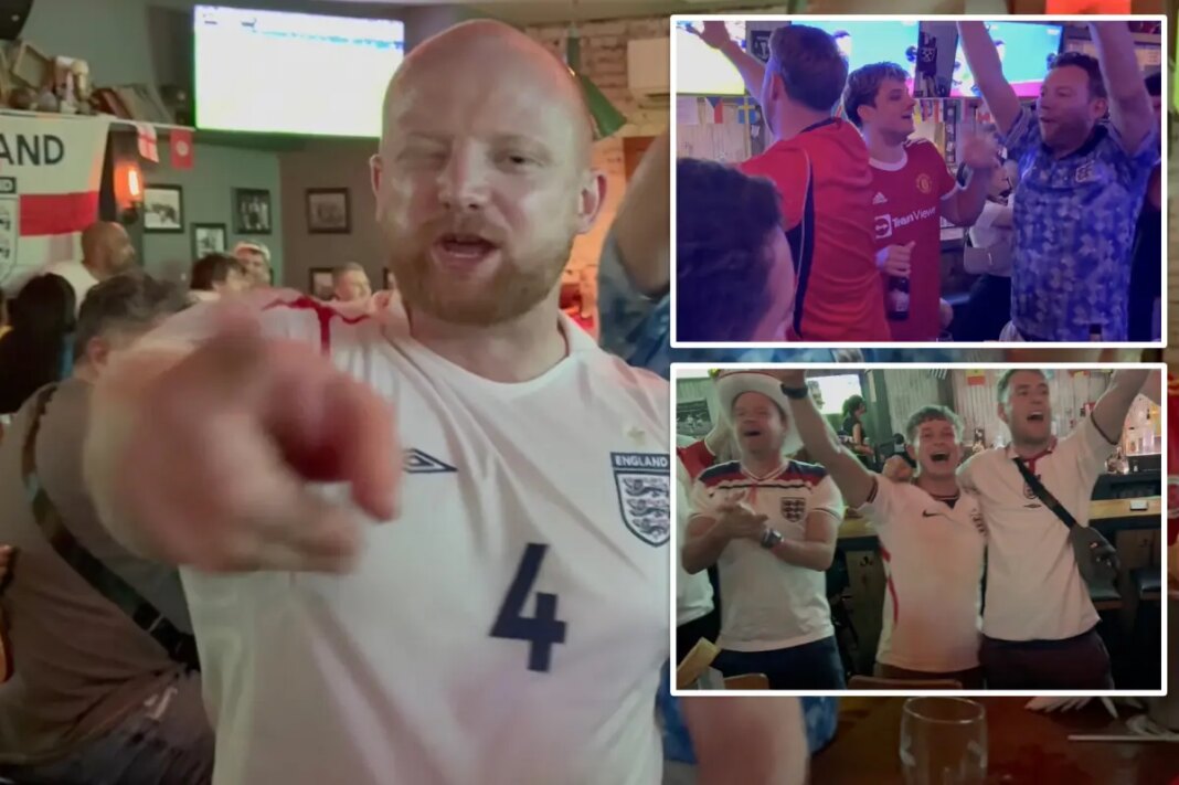 English bargoers swarm local pubs for World Cup party after victory over Panama