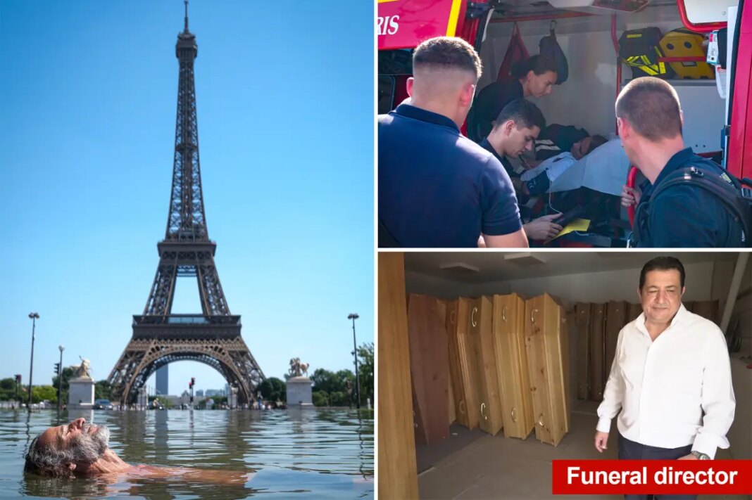 Europe’s record heat has overwhelmed Paris mortuaries and left families in distress