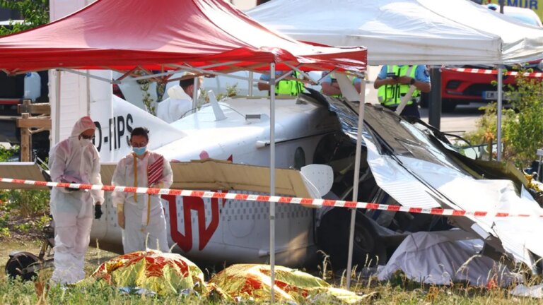 Tragic Skydiving Plane Crash in France Claims 11 Lives, Family Members Witness to Devastating Scene