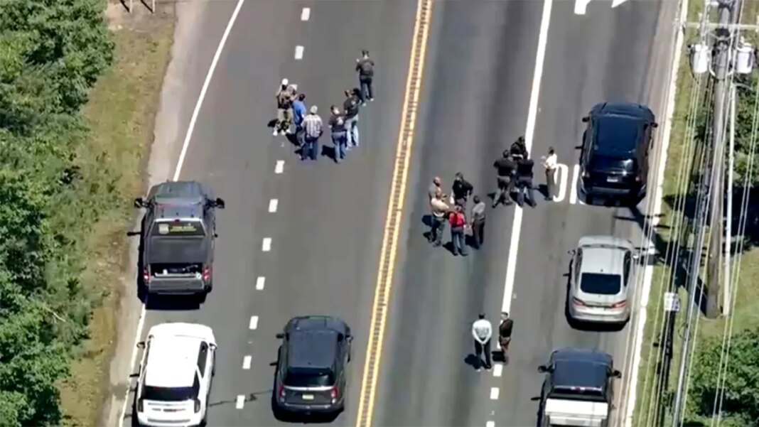 Fleeing suspect in New Jersey strikes ICE agent, who opens fire