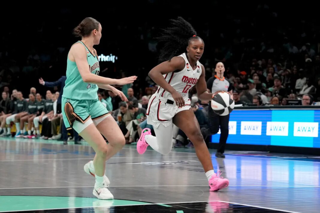 Former Liberty star Michaela Onyenwere discusses double life as WNBA player and UCLA assistant