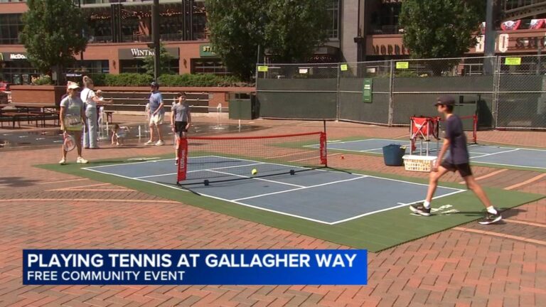 Gallagher Way in Wrigleyville, Chicago Hosts Complimentary Tennis Event Ahead of 2026 Wimbledon Kickoff in London