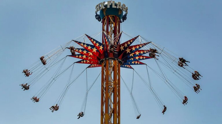 Riders at Georgia’s Six Flags Stranded Mid-Air Amid ‘Technical Delay
