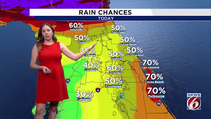 Heat advisory in effect as threat for strong storms continues across Central Florida