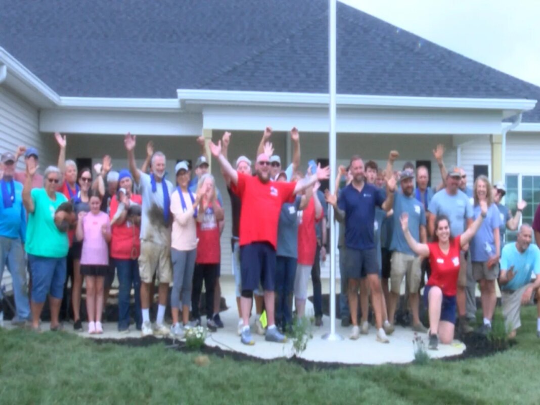Homes For Our Troops Volunteer Day helps one local Vet with landscaping and more