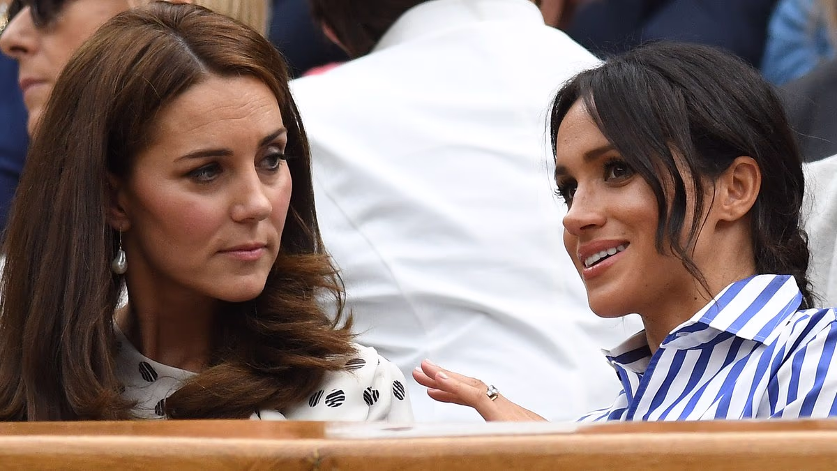 How Meghan tried to 'break rank' during 2018 Wimbledon final with Kate
