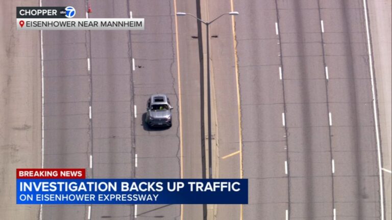 I-290 Bomb Squad Investigation: Eisenhower Expressway Lanes Closed Between 25th Avenue and Wolf Road | LIVE Updates
