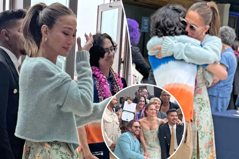 Emotional Moment: Jennifer Lopez Sheds Tears at Son Max’s Graduation Ceremony