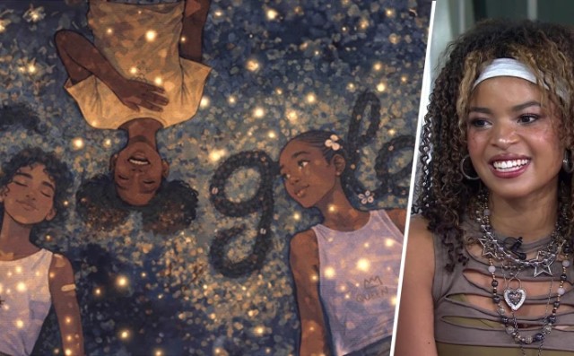 KAMEIRAH JOHNSON WINS GOOGLE'S NATIONAL ART CONTEST, DONATES $50K SCHOOL PRIZE