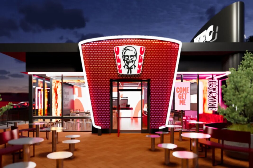 KFC unveils Open House modern restaurant design in brand overhaul