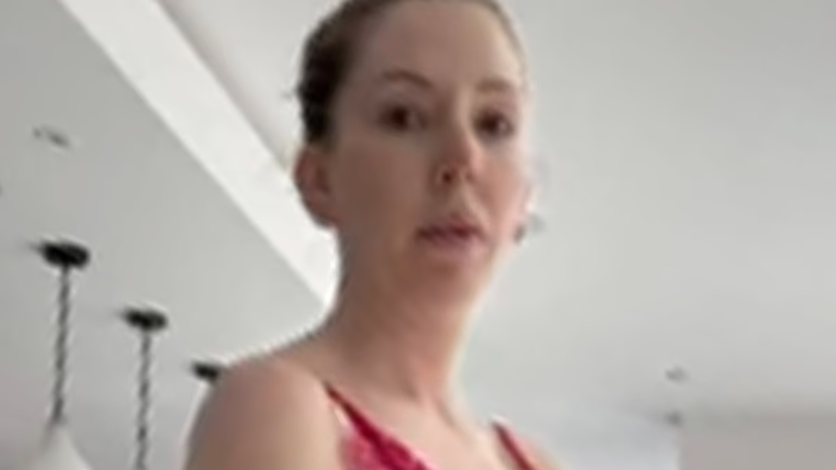 Katherine Ryan pokes fun at the realities of pregnancy as she congratulates glam Sophie Habboo on her maternity wardrobe whilst 'I sweat and wish for ankles'