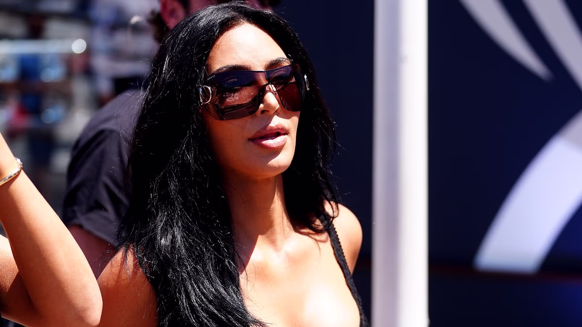 Kim Kardashian arrives at Monaco Grand Prix to cheer on Lewis Hamilton