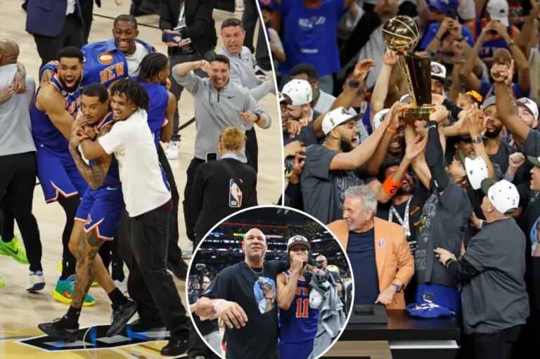 Knicks Celebrate Championship Triumph After Months of Intense Focus and Determination