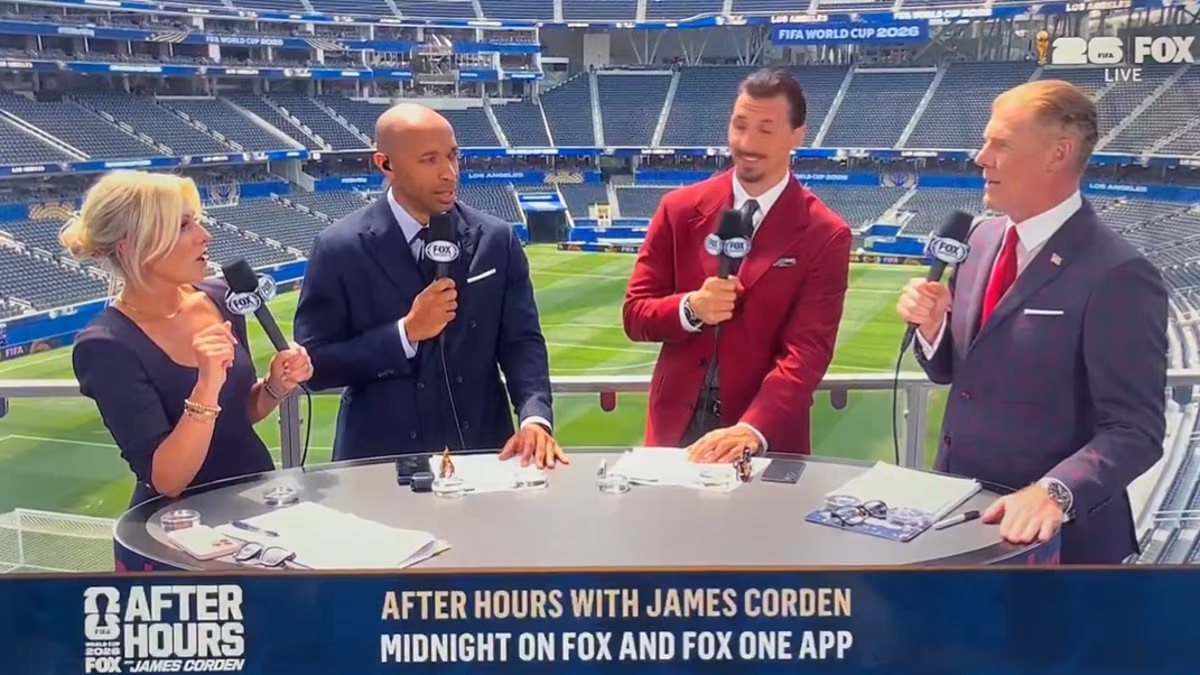 Lalas stuns viewers with expletive-laden slur at Corden live on Fox