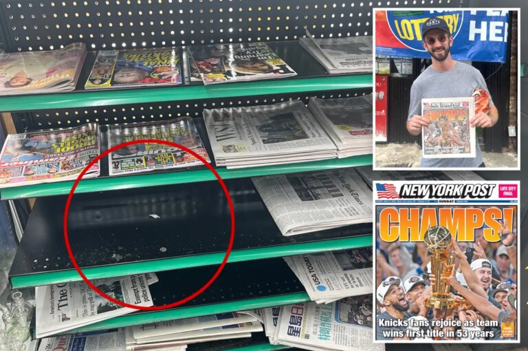 NY Post’s Front Page Achieves Iconic Status Following Knicks Victory