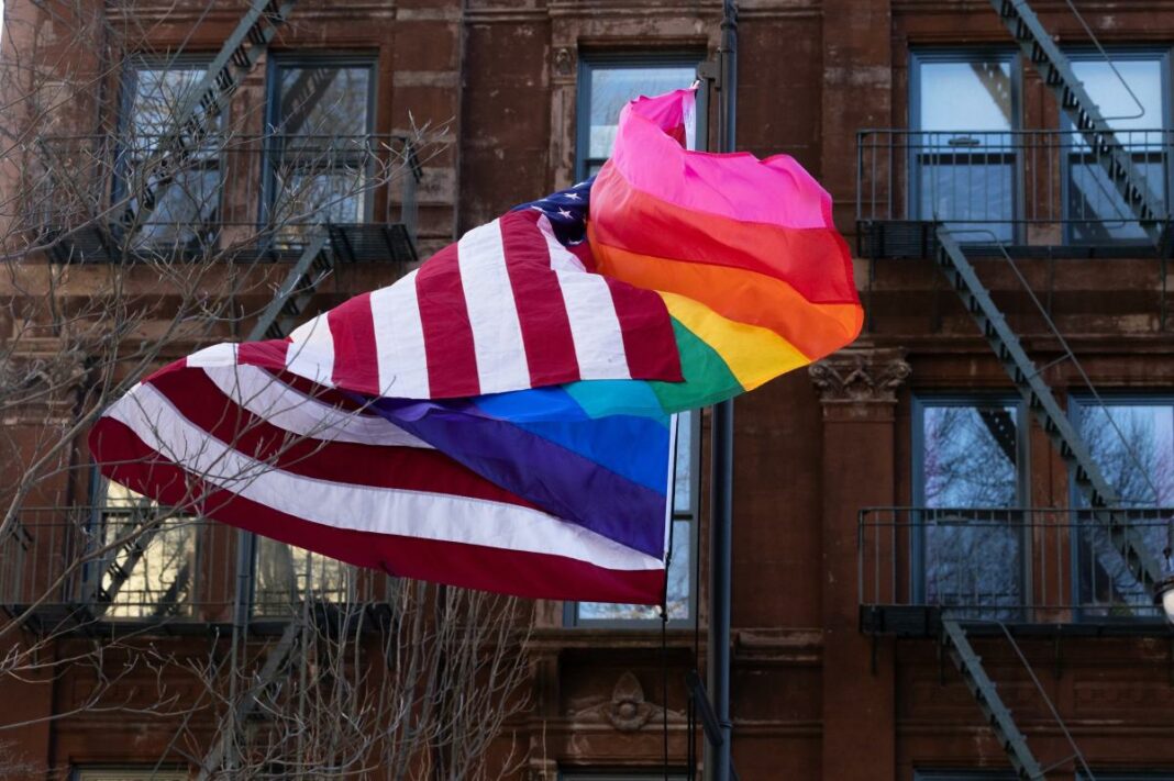 NY Pride flags spark controversy over being displayed next to veterans' tribute banners