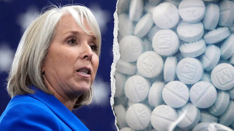 New Mexico Governor Urges Federal Reparations, Citing DEA’s Role in State’s Fentanyl Crisis