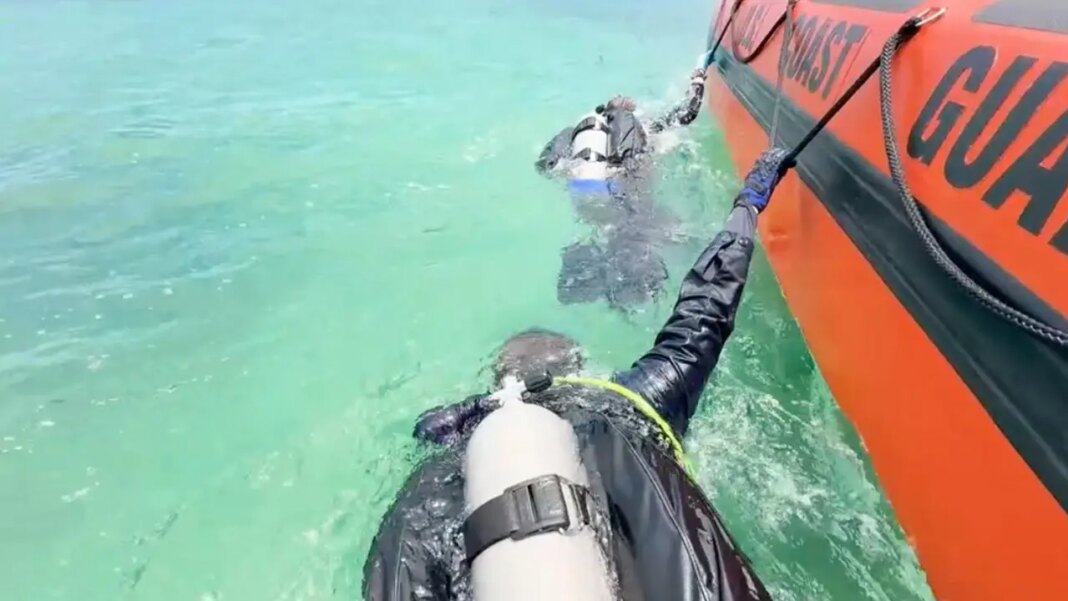 New video shows Coast Guard's Bahamas hunt as team dives into forensics exam of seized Lynette Hooker dinghy