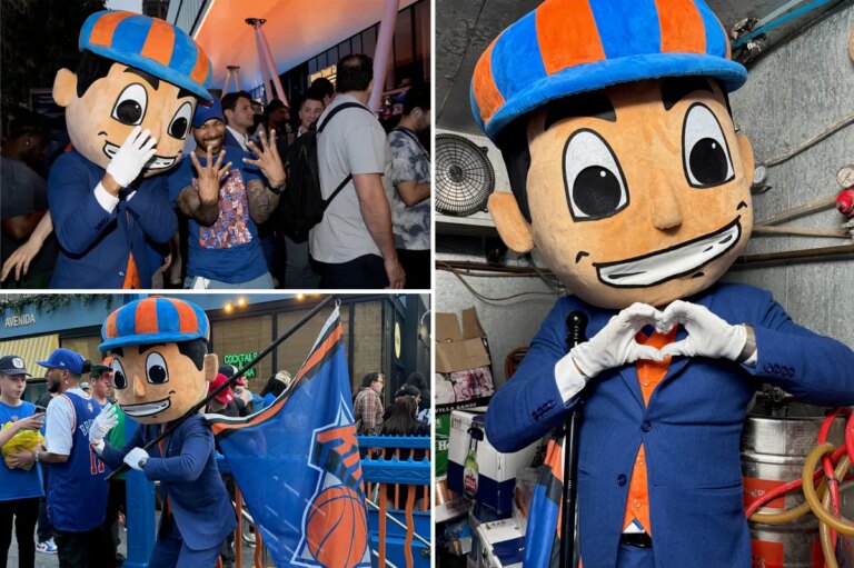 Meet Nico Knickerbocker: The Joyful Contender for Official Mascot Status That Fans Can’t Stop Cheering For!