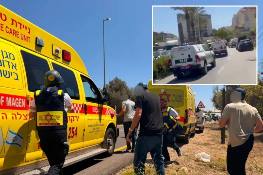 One dead, five wounded in central Israel shooting