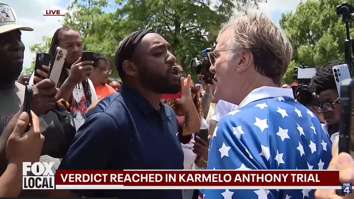 Outspoken Karmelo Anthony supporter is ARRESTED after confrontation