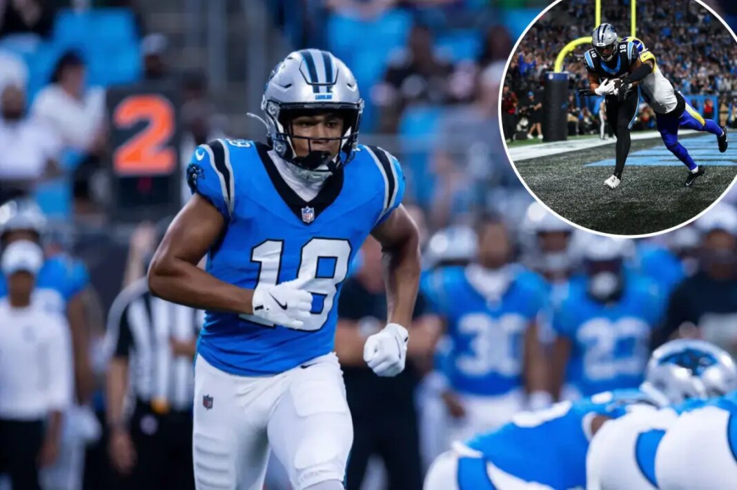 Panthers give wideout Jalen Coker a three-year, $35 million extension