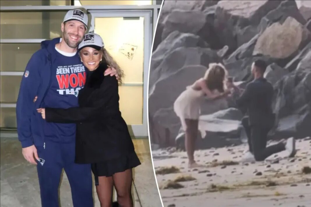 Patriots coach Jeremy Springer gets engaged to NBC Sports' Kayla Burton