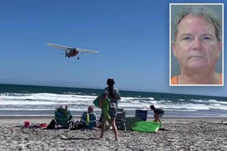 Chaotic Skies: Pilot Allegedly Dive Bombs Overcrowded South Carolina Beach, Sending Sunbathers Scrambling