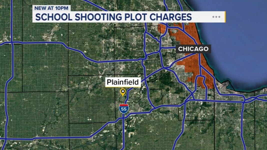 Plainfield high school student charged after relative stops Joliet Grand Prairie Elementary School shooting plot: Will Co. sheriff