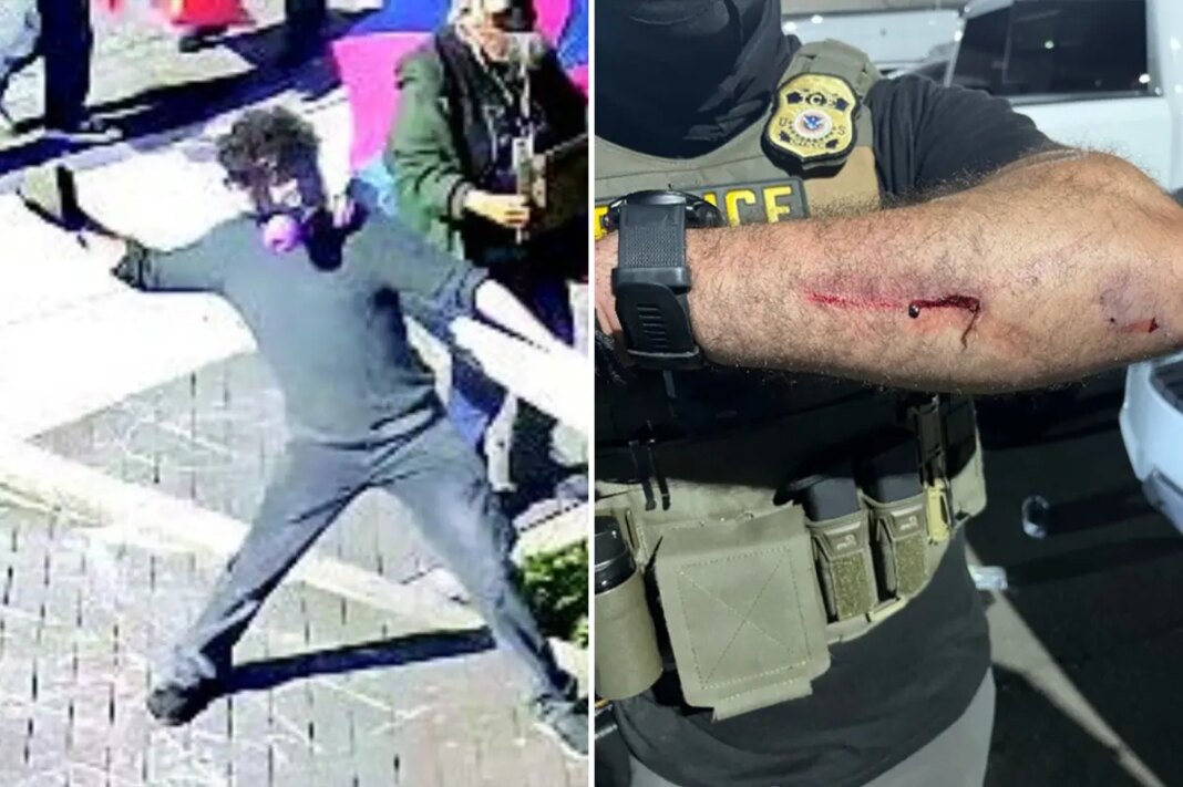 Portland man Robert Jacob Hoopes sentenced to 30 months in prison for throwing rock at ICE officer