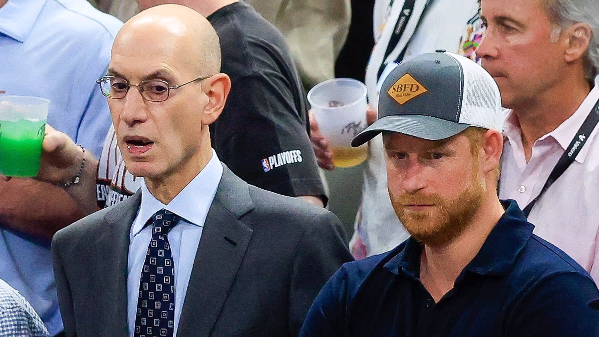 Prince Harry makes NBA Finals appearance without Meghan Markle