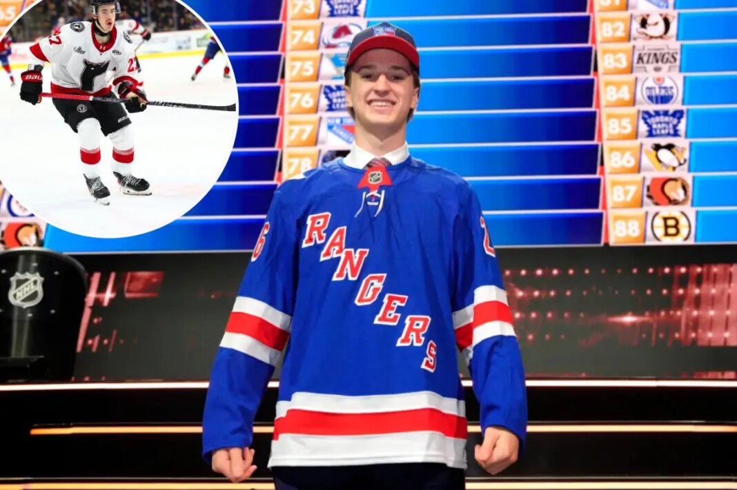 Rangers beef up on blue line on Day 2 of NHL draft
