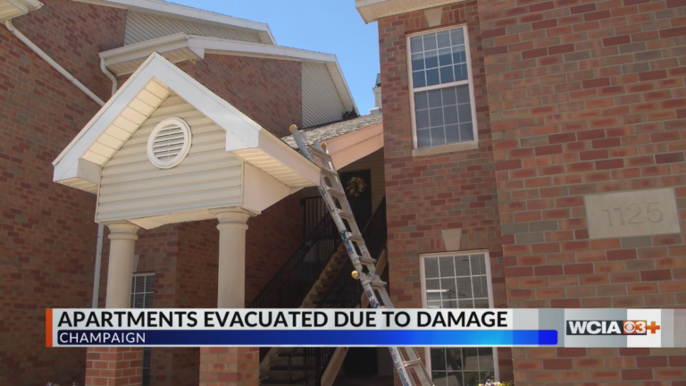 Severe Weather Forces Evacuation of 20 Units at Champaign Apartment Complex: Residents Seek Safety Amidst Storm