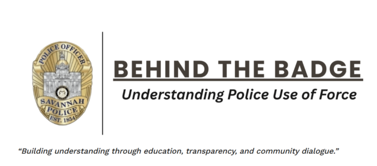 Savannah Unveils ‘Behind the Badge’ Series to Deepen Insight into Police Training