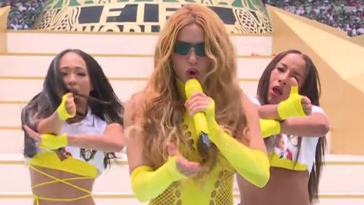 Shakira kicks off the World Cup in star-studded opening ceremony as blockbuster tournament gets underway amid chaos in Mexico