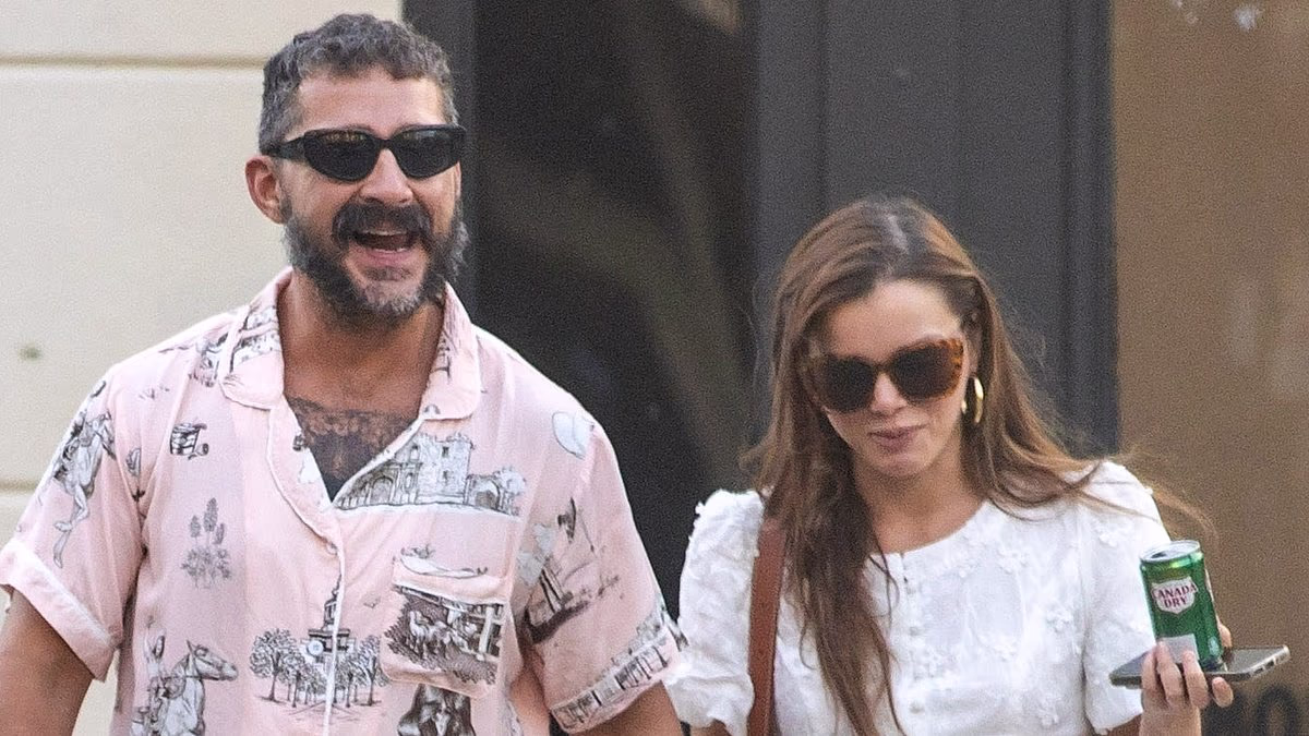 Shia LaBeouf celebrates 40th birthday with girlfriend in New Orleans